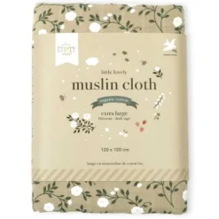 A Little Lovely Company Blossom Hydrofiele Doek XL - Caramel