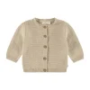 A Tiny Story Vest Oatmeal Melange 68
