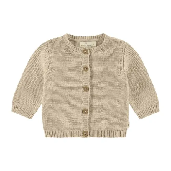 A Tiny Story Vest Oatmeal Melange 68