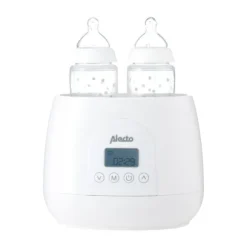 Alecto Flesverwarmer Digitaal Duo BW700 White