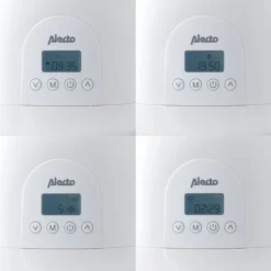 Alecto Flesverwarmer Digitaal Duo BW700 White