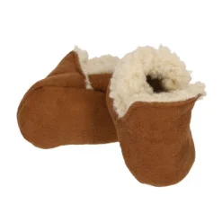 Apollo Slofjes Suedine Cognac Newborn