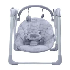 Asalvo Babyswing - Daddy Hippo - Grey