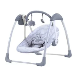 Asalvo Babyswing - Daddy Hippo - Grey