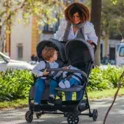 Asalvo Tweelingbuggy - Henry - Grey