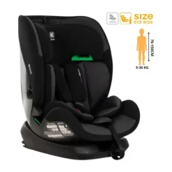 Autostoel Kidsriver Sigma-S clay