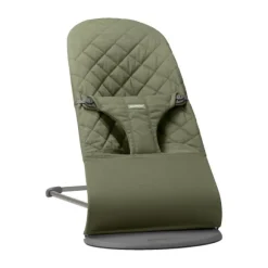 Baby Bjorn Bouncer Bliss Geweven Klassiek Quilt Zandgrijs