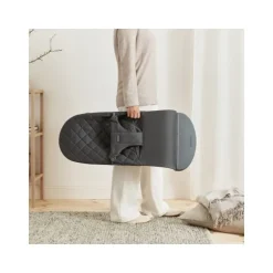 Baby Bjorn Bouncer Bliss Geweven Klassiek Quilt Zandgrijs