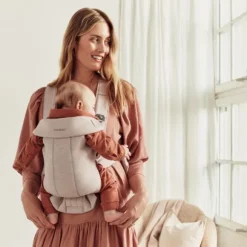 Baby Bjorn Mini 3D Jersey Lichtbeige