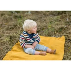 Baby Dutch Slofjes Effen Cognac 3-6 mnd