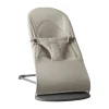 BabyBjörn Balance Soft Wipstoeltje Geweven Jersey Tri-Fabric - Zandgrijs