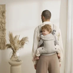 BabyBjörn Harmony Draagzak – Geweven – Mélange Lichtbeige