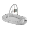 Babyjem Babynest met Speeltjes Grijs