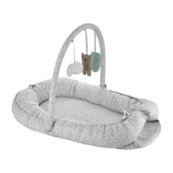 Babyjem Babynest met Speeltjes Grijs
