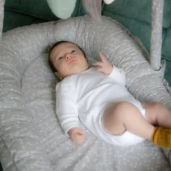 Babyjem Babynest met Speeltjes Grijs