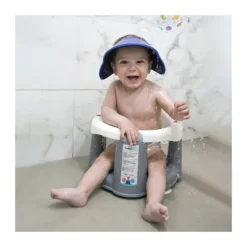 Babyjem Badzitje Met Zuignap Wit