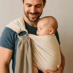 Babylonia Tricot-Sling – Latte Macchiato