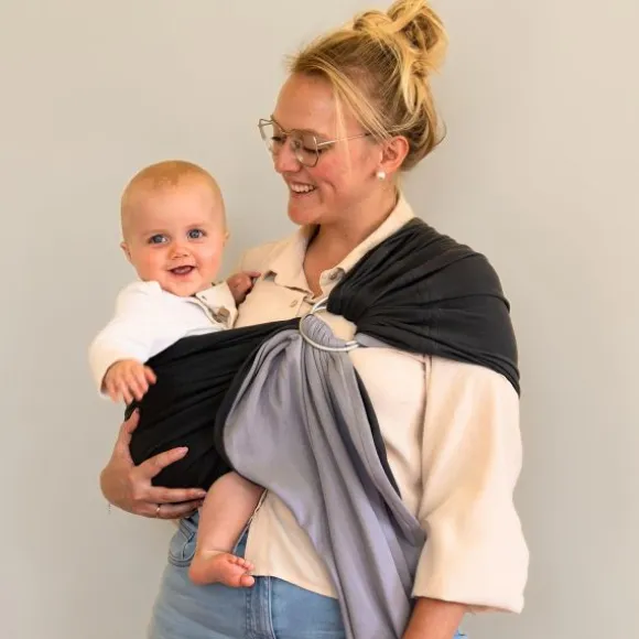 Babylonia Tricot-Sling – Latte Macchiato