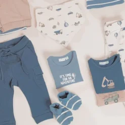 Babylook Adventure T-Shirt - Maat 50 - Faded Denim