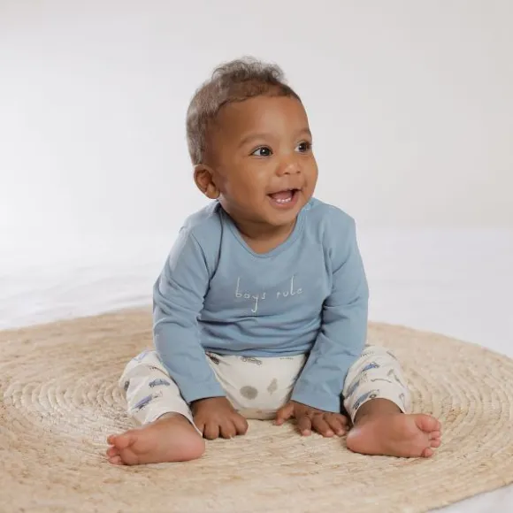 Babylook Boys T-Shirt - Mt.50 - Faded Denim