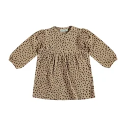 Babylook Cheetah Jurk - Maat 50 - Crepe