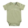 Babylook Cool Kid Korte Mouw Romper - Mt. 56 - Moss Gray