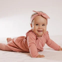 Babylook Crepe Jurk - Mt. 50 - Rose Tan
