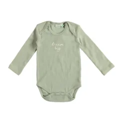 Babylook Dream Big Romper - Rib - Mt.50 - Mineral