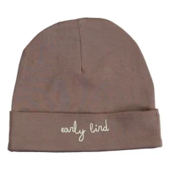 Babylook Early Bird Muts - Newborn - Deep Taupe