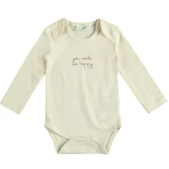 Babylook Happy Romper - Maat 50 - Buttercream