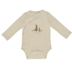 Babylook Lavender Romper Overslag – Maat 50 – Buttercream