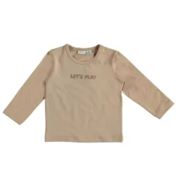 Babylook Lets Play T-Shirt - Maat 50 - Warm Taupe