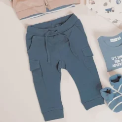 Babylook Pockets Broek - Maat 50 - Warm Taupe