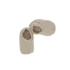 Babylook Shells Slofjes Rib Newborn - Oyster Gray