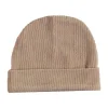 Babylook Velvet Rib Muts - Newborn - Warm Taupe