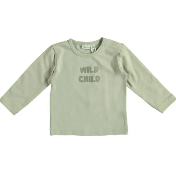 Babylook Wild Child T-Shirt - Maat 50 - Mineral Gray