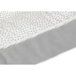 Babymatex Babynest Velvet White Grey Dots / Grey