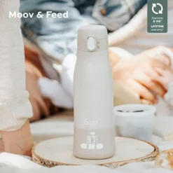 Babymoov Flessenwarmer Moov & Feed - Sand