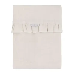 Baby's Only Calm Wieglaken Met Ruffle - Warm Linen