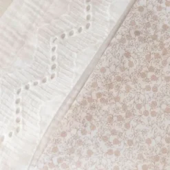 Baby's Only Ledikantlaken Broderie Calm Wit 120 x 150 cm