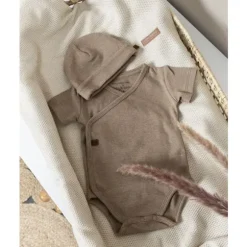 Baby's Only Romper Melange Clay