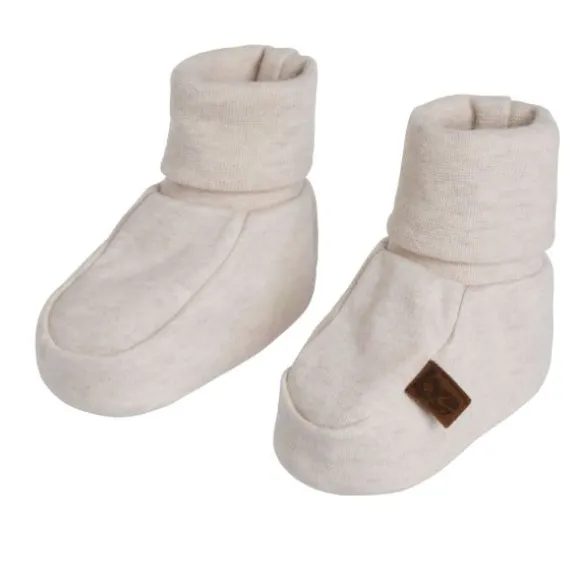 Baby's Only Slofjes Melange Warm Linen 0-3 mnd 3-6 mnd
