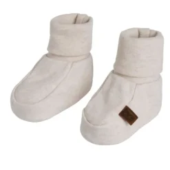 Baby's Only Slofjes Melange Warm Linen 0-3 mnd 3-6 mnd
