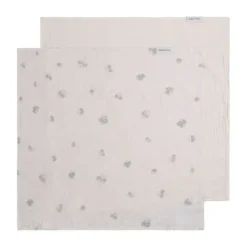 Baby's Only Tender Hydrofiele Doek - 2-Pack - 65x65 cm - Beige / Linen