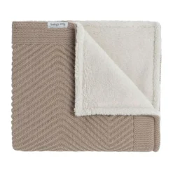 Baby's Only Wiegdeken Teddy Sky Urban Taupe