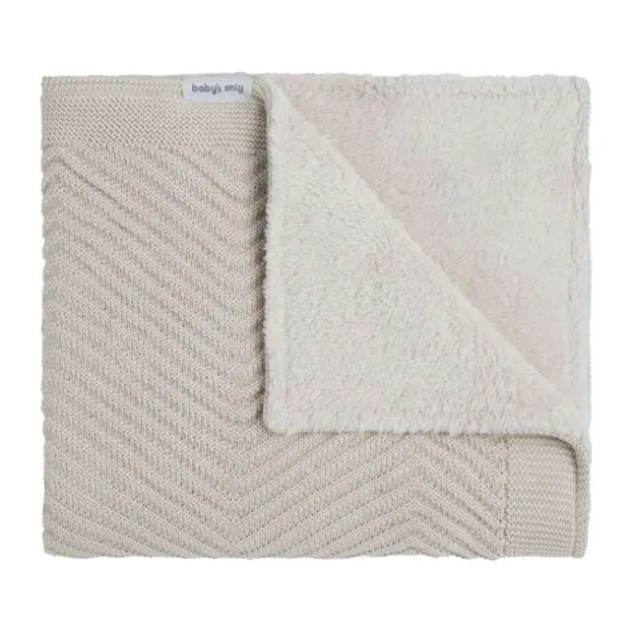 Baby's Only Wiegdeken Teddy Sky Urban Taupe