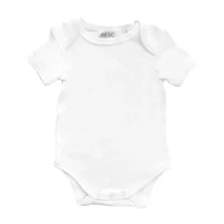 Basic Collectie Romper Korte Mouw Wit maat 50/56