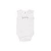 Basic Collectie Romper Wondertje Wit Maat 50/56