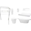 Bébé Basics Badset Uni Wit Inclusief Badstandaard Wit