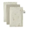 Bébé-Jou Dear Goose Hydrofiel Washandjes - 3 Stuks